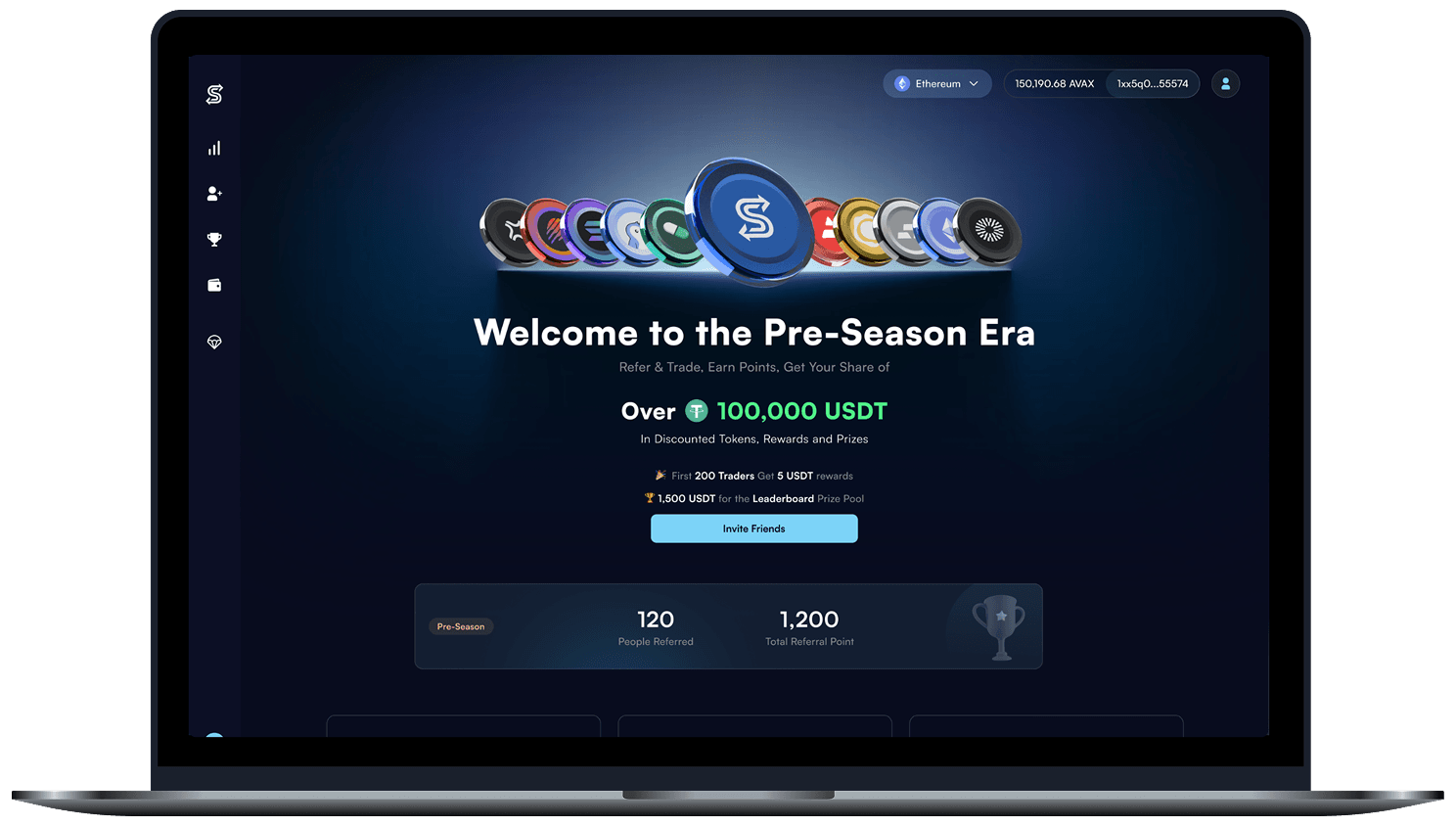 Pre-season Welcome Screen